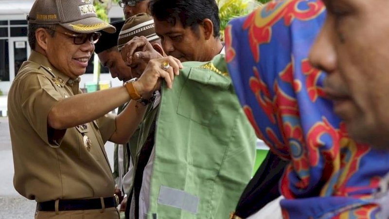 Wali Kota Parepare Titip Pesan Buat Linmas Amankan Pemilu
