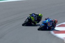 Video: Detik-detik Alex Rins Asapi Rossi di MotoGP Amerika 2019