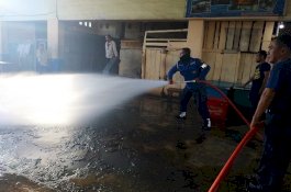 Jelang Ramadan, DP2 Bersih-bersih UPTD TPI Rajawali