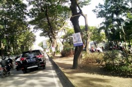 Baliho Caleg Masih Bertebaran di Makassar