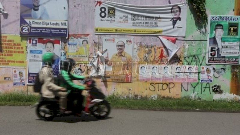 Bawaslu Ingatkan Ancaman Pidana Jika APK Tak Ditertibkan