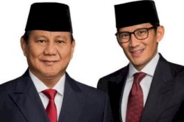 Prabowo Mencoblos di Hambalang, Sandiaga di Kebayoran Baru