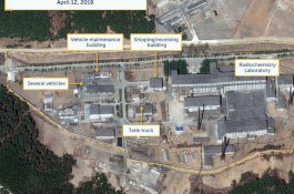 Foto Satelit Menunjukkan Aktivitas Pembuatan Bahan Bakar Bom di Korut