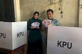 Usai Coblos, Hatta Rahman Sapa Warga, Target Partisipasi Pemilih Capai 80 Persen