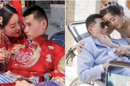 Suami Lumpuh Tersengat Listrik Jelang Pernikahan, Zhang Setia Merawatnya