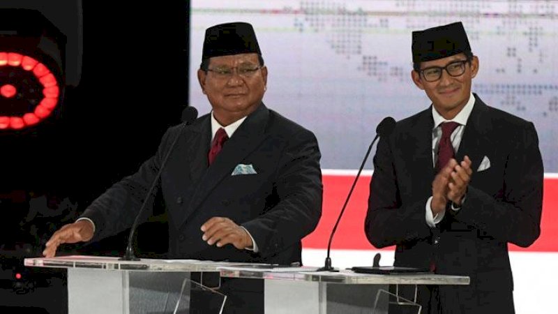 Prabowo dan Sandiaga Uno. Ist