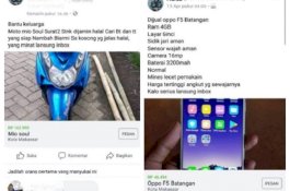 Pembunuh Rosalina Terendus Usai Posting Ponsel Korban di Grup Facebook
