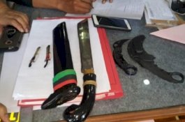 2 Pemuda Dibekuk Bawa Golok ke Acara Syukuran Prabowo