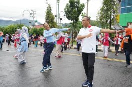 Peringati Hari Kartini, Pemkot Palopo Senam Bersama