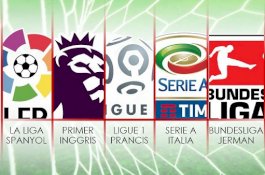 Jadwal Siaran Langsung Liga Top Dunia Malam Ini