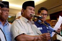Klaim Menang Pilpres, Prabowo Akan Dilaporkan Besok