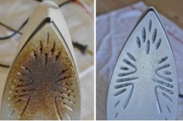 Bagian Bawah Setrika Anda Kotor? Dengan Trik Ini Akan Bersih Dalam Satu Menit!