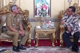 Temui Gubernur, Husler Bahas Infrastruktur hingga Persiapan HUT Ke-16 Luwu Timur