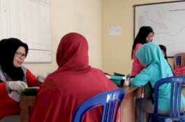 Tim Kemenkes Survei Akreditasi Puskesmas Pangkajene Sidrap