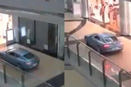 Dua Pria Sewa Mal dan Masuk Belanja Pakai Mobil