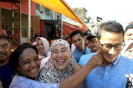 Masih Proses Penghitungan Suara, Sandiaga: Tahan Dulu Komentarnya, Sabar!