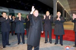 Pakai Kereta Anti Peluru, Kim Jong Un Tiba di Rusia
