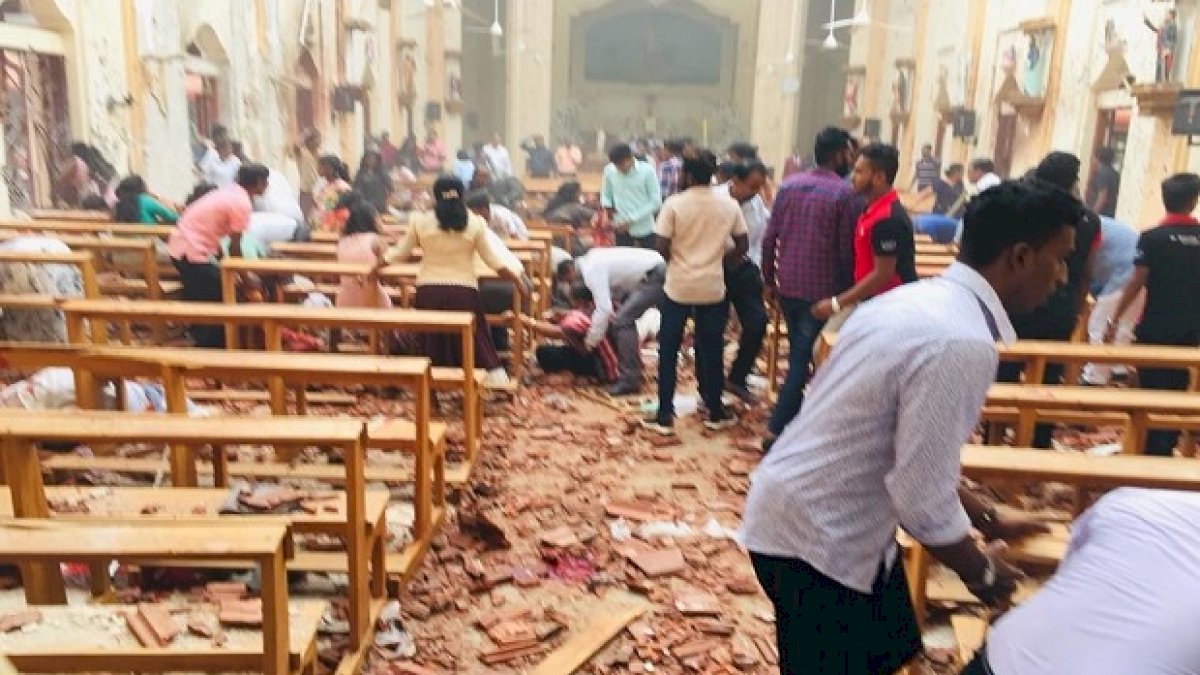 ISIS Klaim Serangan Bom di Sri Lanka