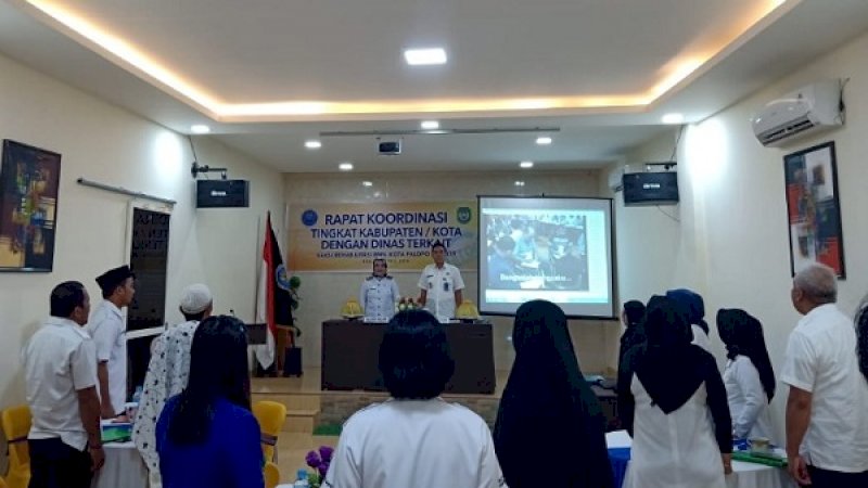 Suasana Rakor BNN Kota Palopo.