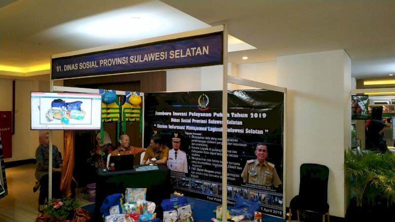 Ikut Jambore Inovasi Pelayanan Publik, Dinsos Sulsel Tampilkan Simlog