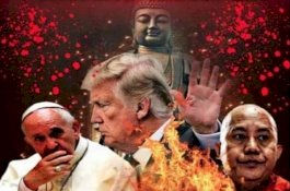 ISIS Rayakan Bom Sri Lanka dengan Sebar Poster Paus dan Trump Terbakar