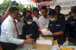 Polda Sulsel Musnahkan Barang Bukti 11 Kilogram Sabu-sabu