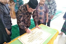 Resmikan Ponpes DDI As-Salman Allakuang, Dollah Mando Pesankan Ini