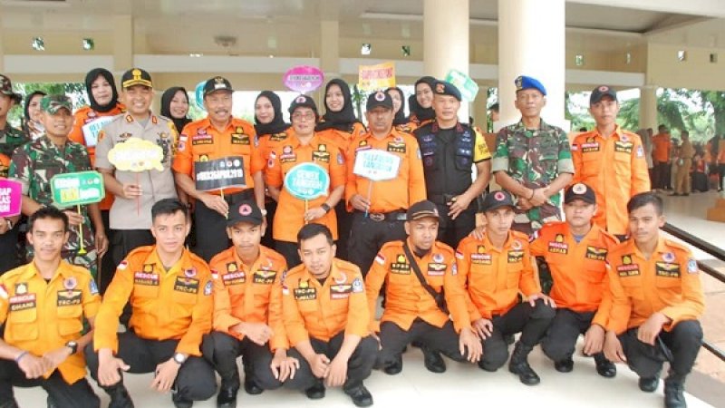 Apel Kesiapsiagaan Bencana, Wabup Bone: Kesadaran Bencana Masyarakat Masih Rendah