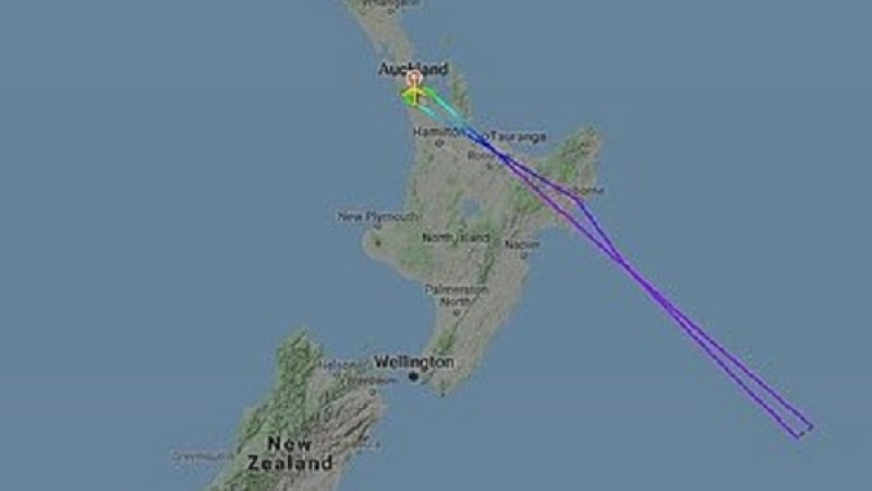 Rute pesawat. (Sumber: Flight Radar)