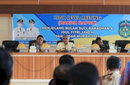 Bahan Pokok Mulai Naik Jelang Ramadan, Bupati Lutim Pimpin Rakor