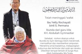 Ibunda Aa Gym Meninggal, Gubernur Jawa Barat hingga Artis Turut Berduka