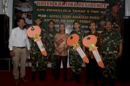 Wujud Komitmen Sejahterakan Prajurit dan PNS, TNI Bangun 6.000 Rumah