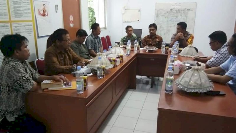 Jelang Rapat Pleno Terbuka, KPU Bantaeng Gelar Rakor Pengamanan Pemilu