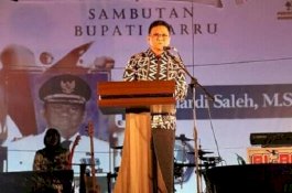 Buka Pekan Hardiknas, Bupati Barru Sampaikan Era 4.0
