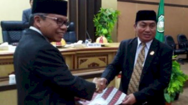 Rampungkan Rancangan Perda, Taufan Pawe Apresiasi Pimpinan DPRD