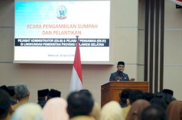 Tegur Pejabat Eselon III, Wagub Sulsel: Baru Dilantik Sudah Tidur, Belum Kerja!