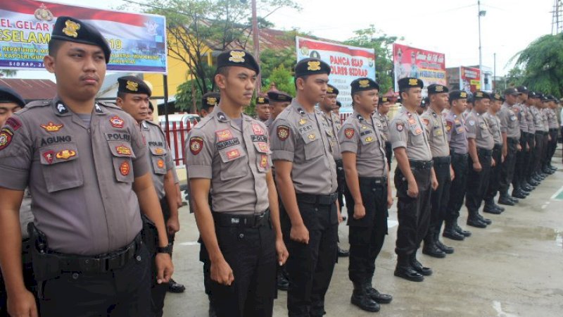 Polres Sidrap Siaga Penuh Hadapi Hari Buruh