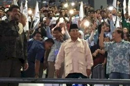 Teriakan 'Prabowo Presiden' Menggema di Peringatan Hari Buruh