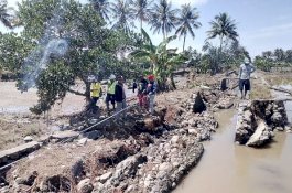 Saluran Sekunder Tanrutedong Jebol, Sidrap Terancam Kehilangan Rp60 Miliar
