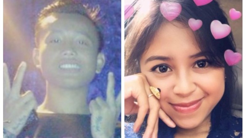 Pelaku pembunuhan, Kadek Indrajaya dan korban pembunuhan, Ni Made Ayu Sherly Mahardika.