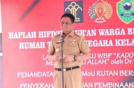 Bupati Barru Jadi Saksi Launching Buku Karangan Warga Binaan Rutan