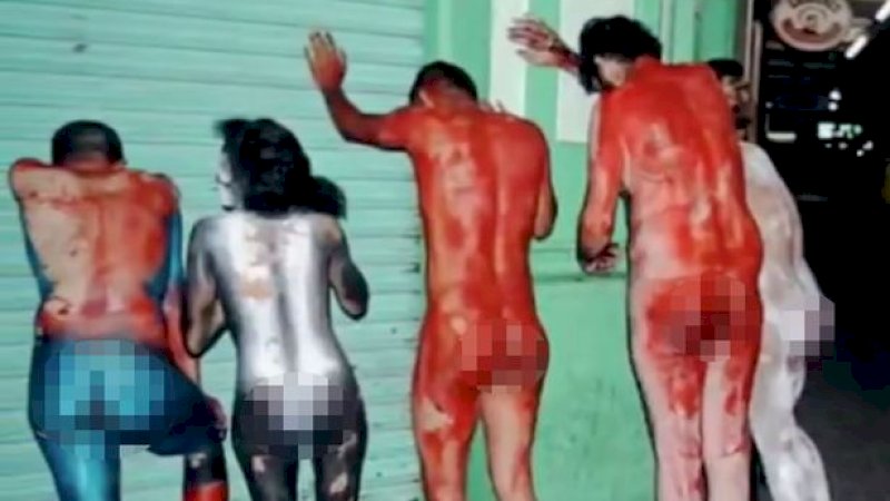 Kartel Narkoba di Meksiko Cat Tubuh Warga Bak Karakter Avengers