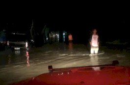 Yosia Rinto Pantau Langsung Titik Banjir Toraja Utara