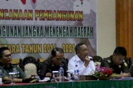 Buka Musrenbang Perubahan RPJMD, Ini Harapan Bupati Torut