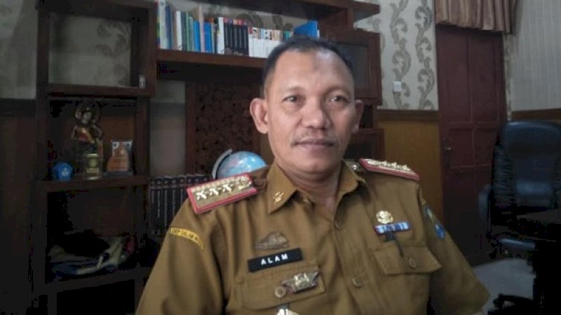 Kadis Pendidikan dan Kebudayaan Kabupaten Jeneponto, Nur Alam Basir.