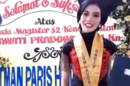 Viral Wisudawan Cantik Ini Bernama Megawati Prabowo
