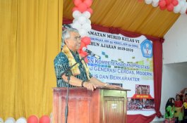 Hadiri Penamatan SDN Kompleks Sorowako, Husler:  Ayo Tingkatkan Kulitas Pendidikan