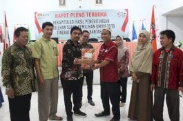 Setelah 4 Hari, KPU Bantaeng Serahkan Pleno Rekapitulasi Pemilu ke Provinsi