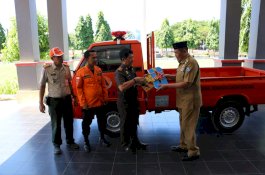 BPBD Bulukumba Terima Bantuan Mobil Mitsubishi L300