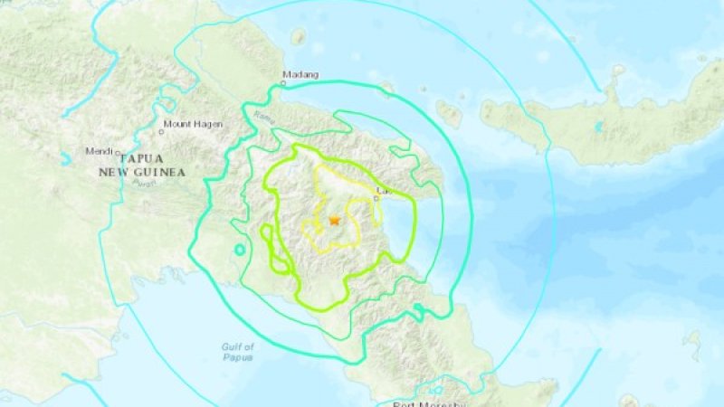 Gempa 7,2 SR Hantam Papua Nugini